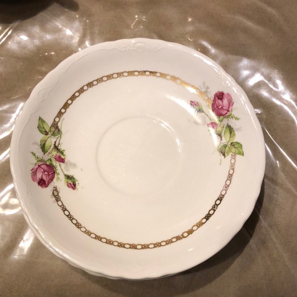 Vintage🥳HP🥳Rose Teacup Set - Picture 2 of 8